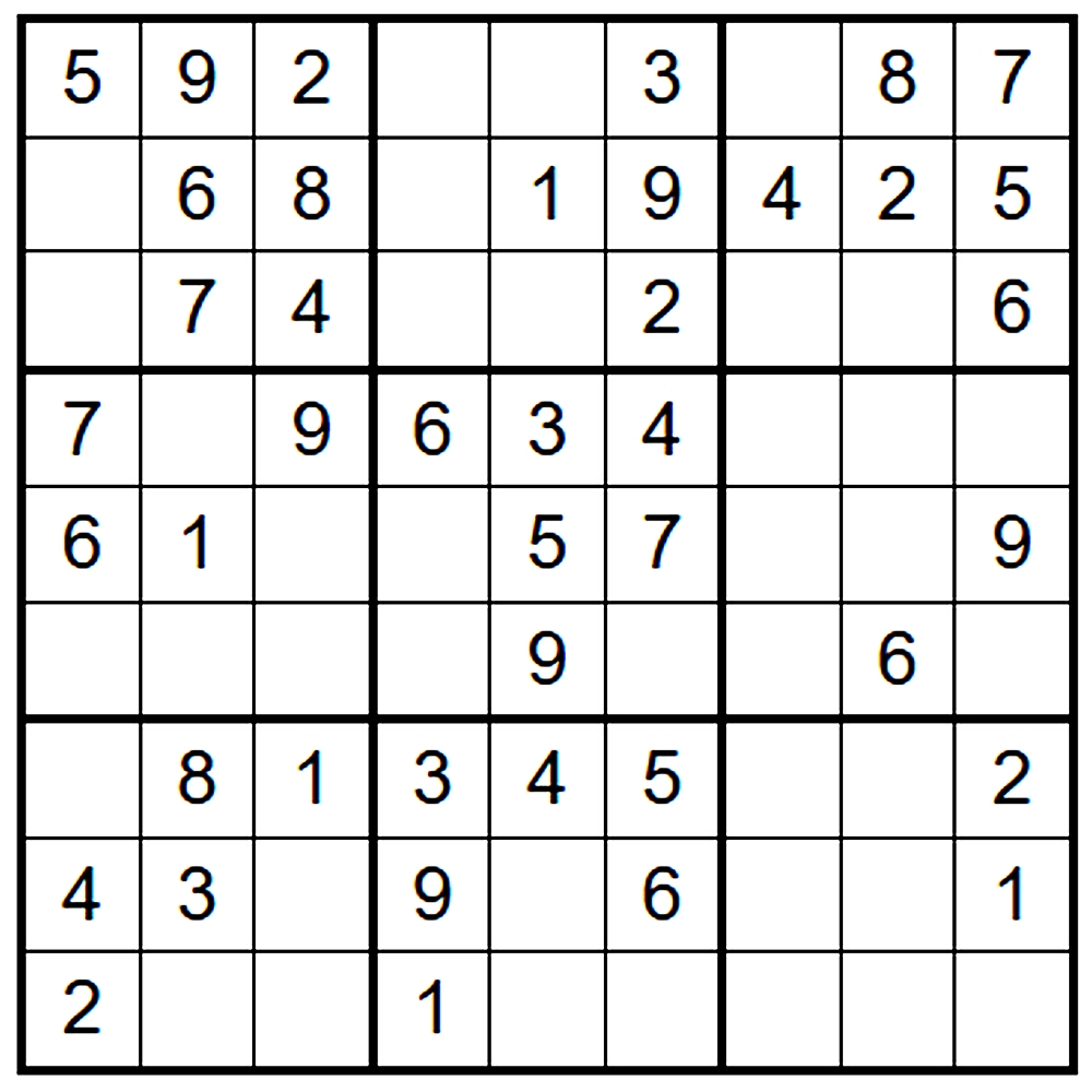 Sudoku 9x9 - 3