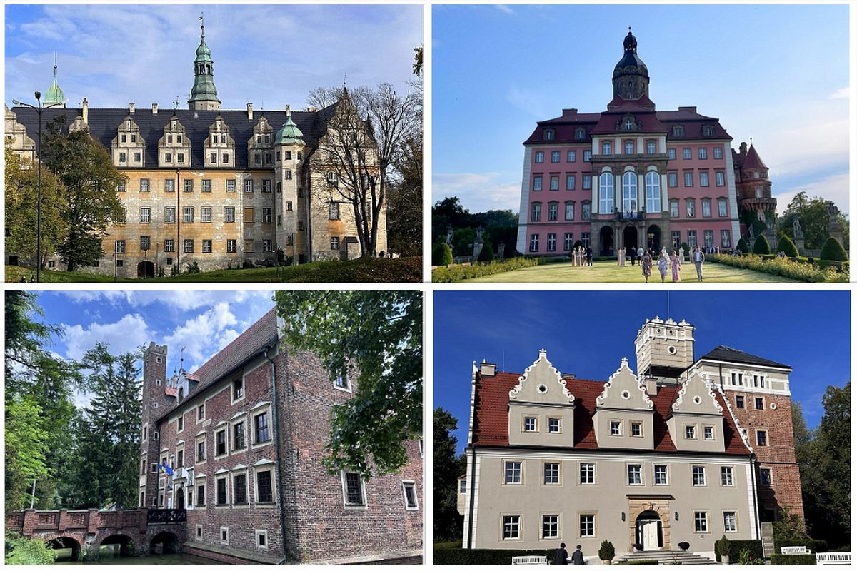 Zamki i pałace - Dolny Śląsk