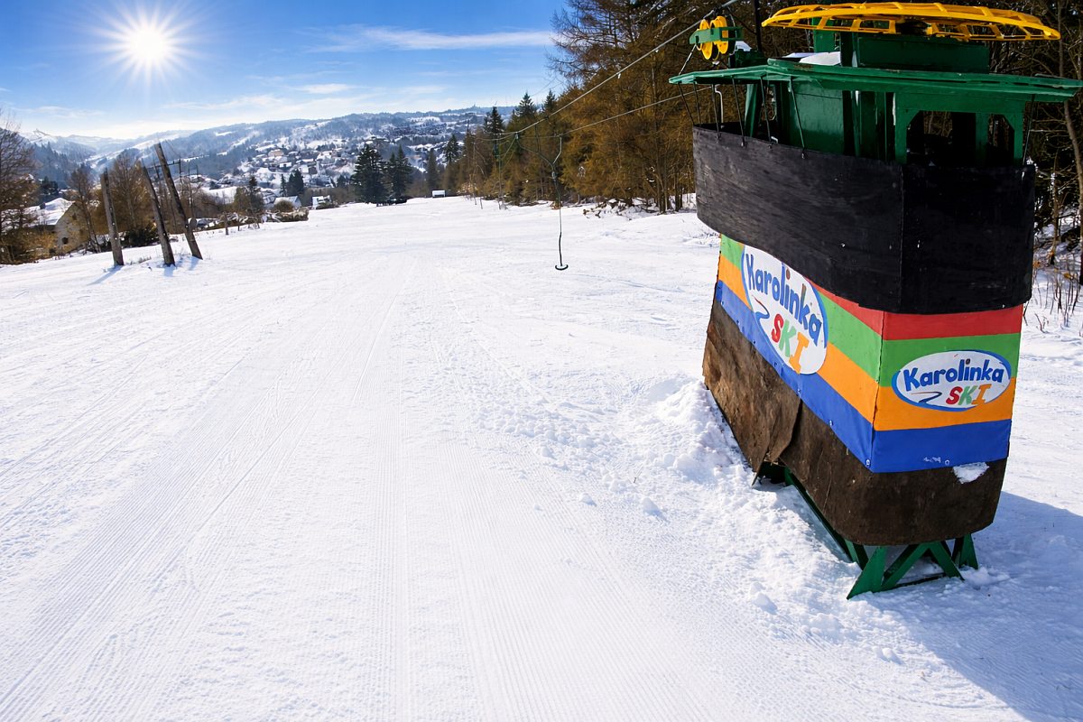 Zwardoń - Karolinka SKI - kamera na żywo