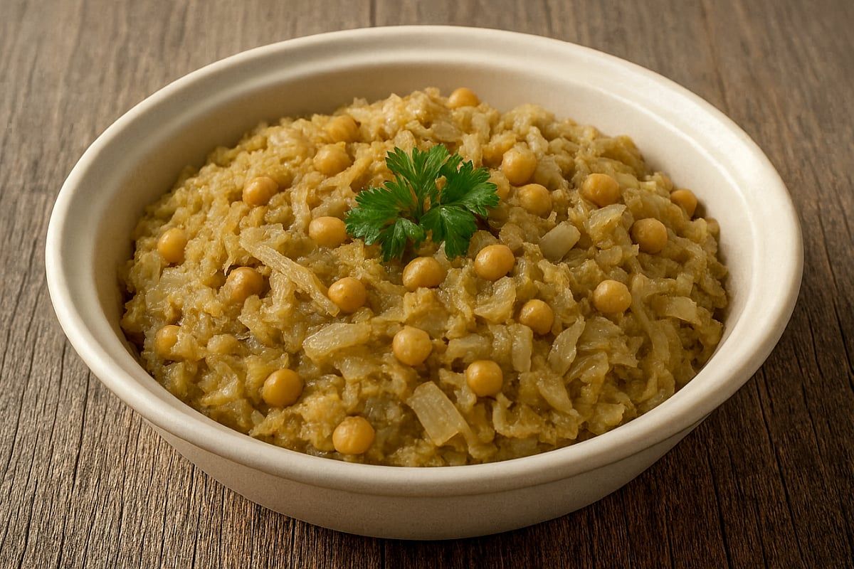 Wigilijna kapusta z grochem